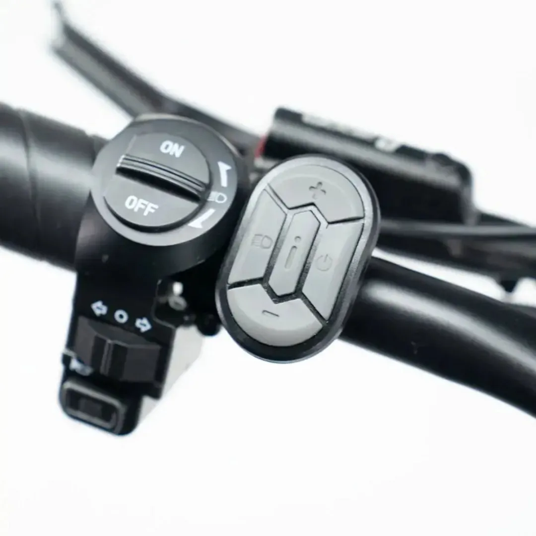 OUXI C80 Mini Elektrische Fatbike 250W - 7 Versnellingen Lichtblauw
