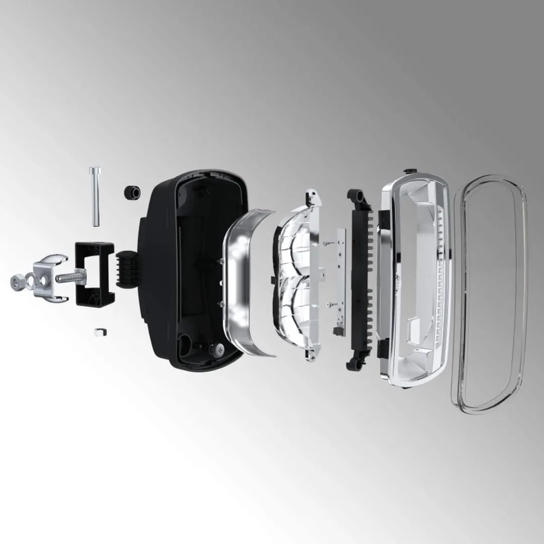 Hella Jumbo Verstraler 9.4 LED Positielicht Wit - Geel