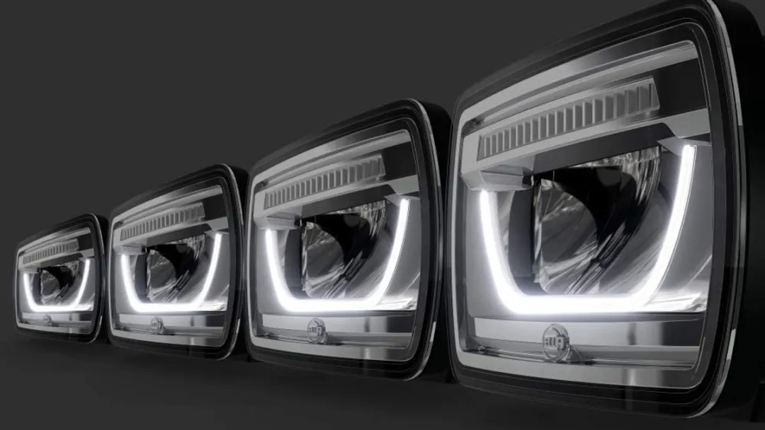 Hella Jumbo Verstraler 9.4 LED Positielicht Wit - Geel