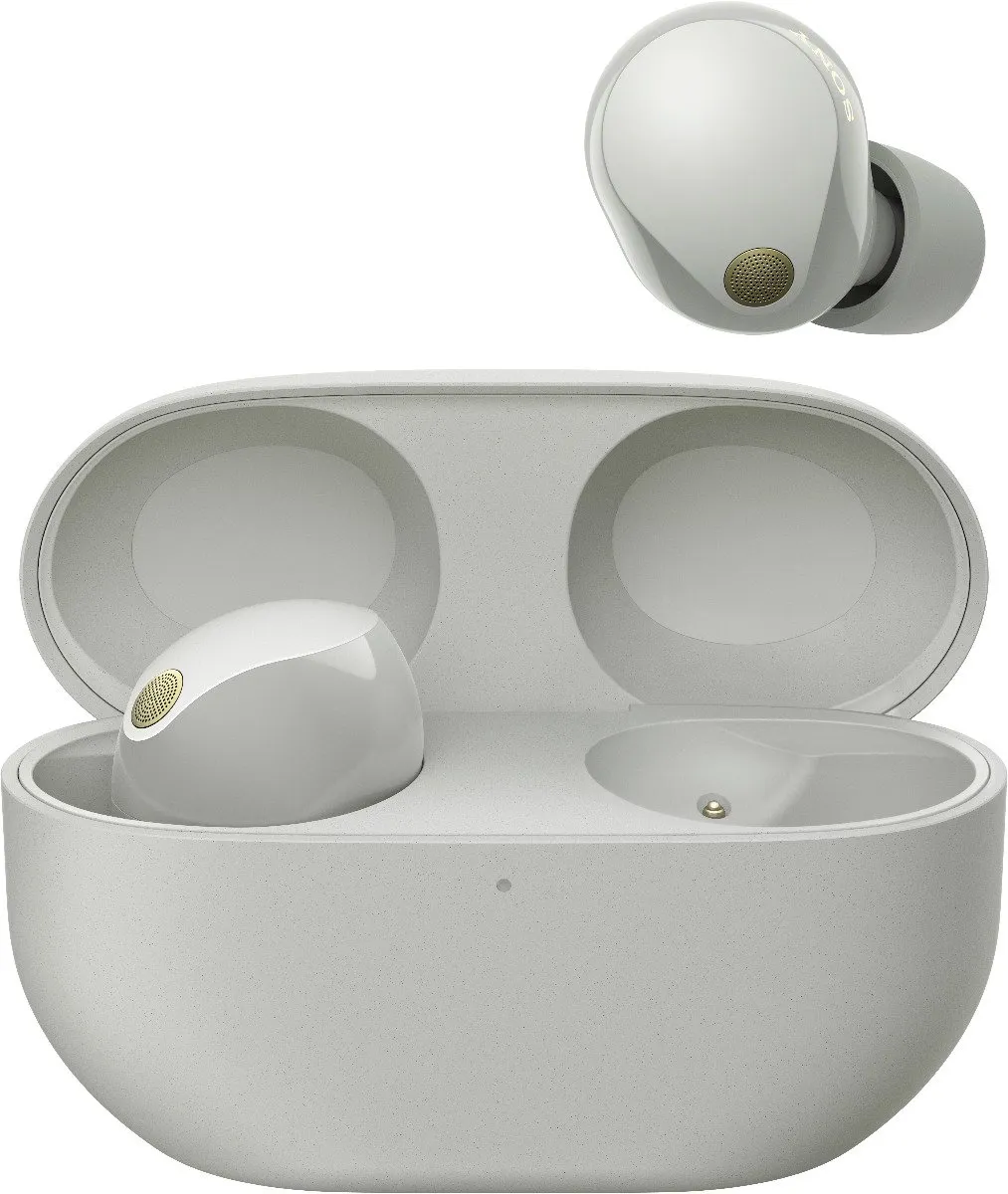 Sony WF-1000XM5 Noise Cancelling Oordopjes - Zilver
