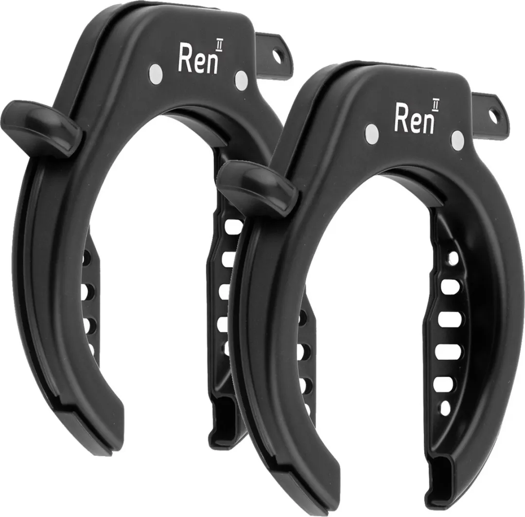 Axa Ren II Ringslot - 2 Stuks - Zwart