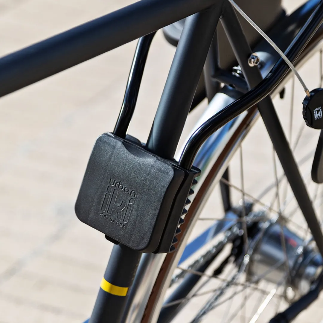 Urban Iki Bio Fietsstoeltje Achter - Groen/Zwart