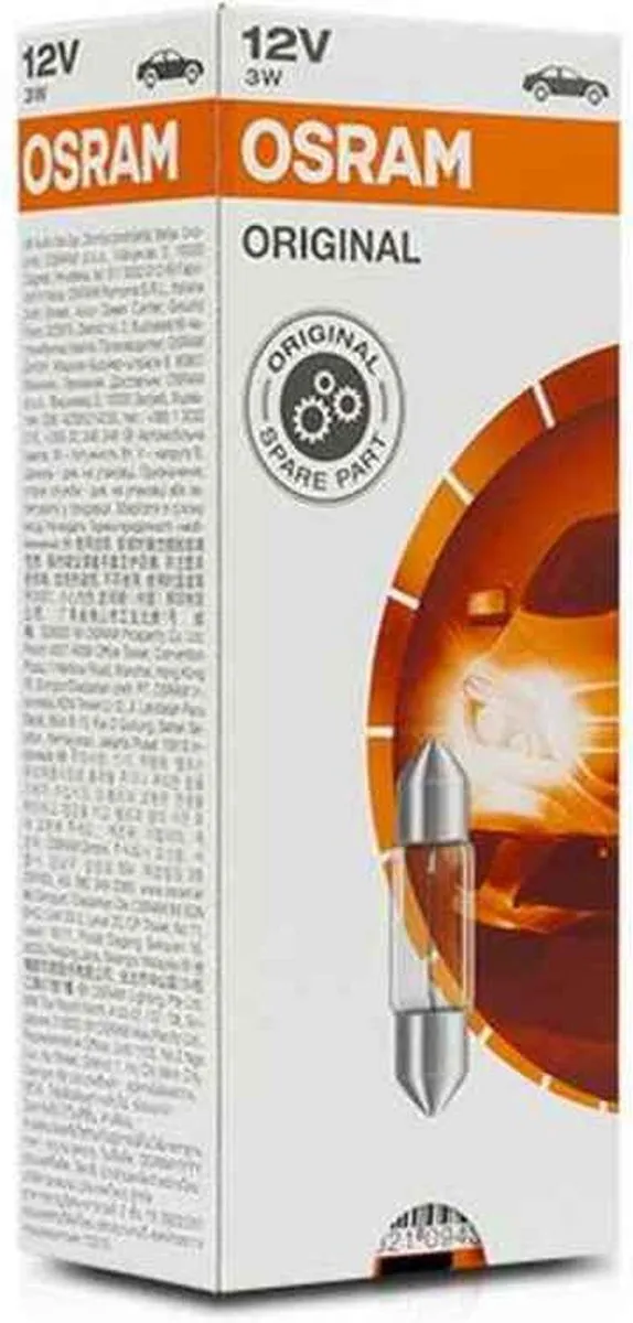 Osram C3W 12V 3W Gloeilamp
