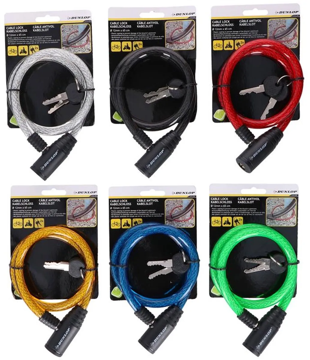 Dunlop Kabelslot 12mm 65cm