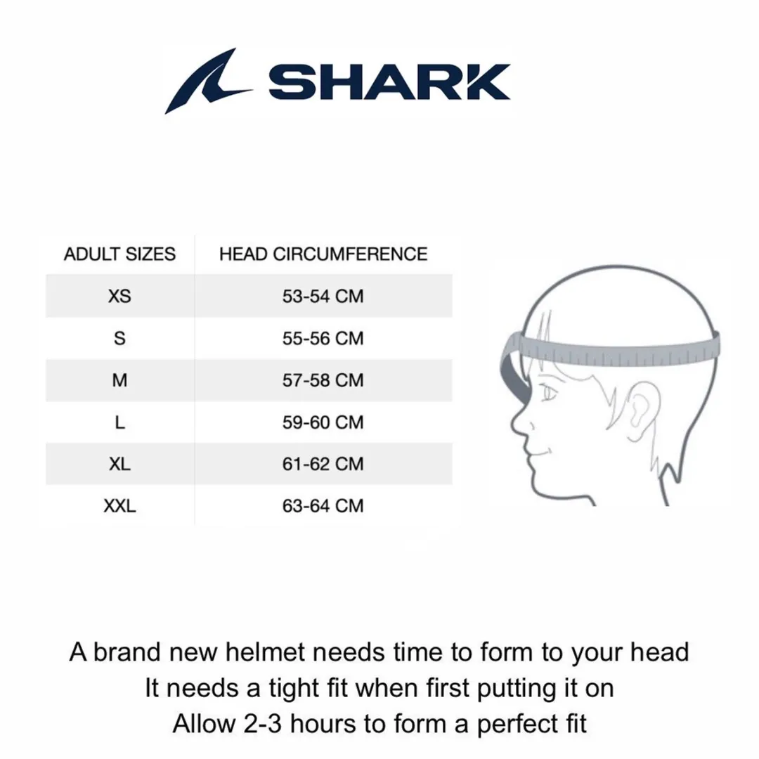 Shark Race-R Pro Carbon Integraalhelm - XS - Antraciet Geel