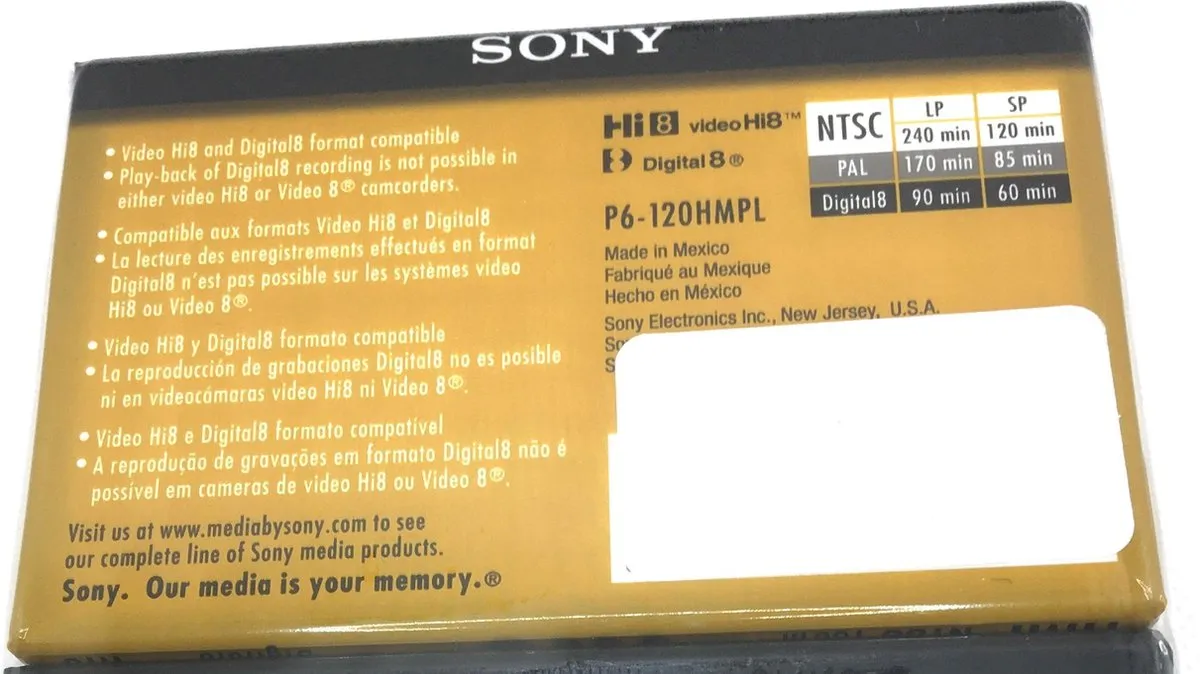 Sony Hi8 HMP Video Camcorder - 1 Stuk
