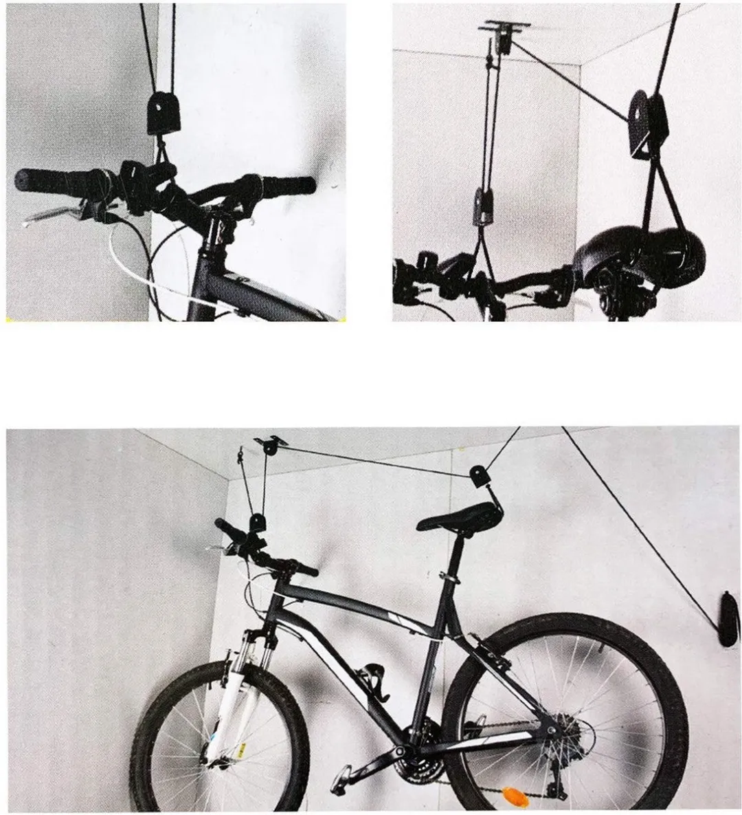 Dunlop Fietslift Ophangsysteem - 1 Fiets - Zwart