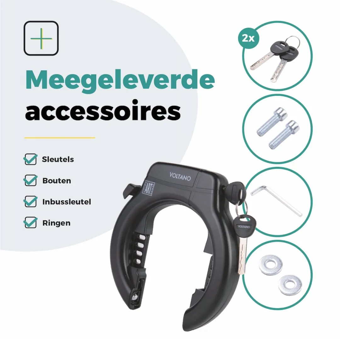 Voltano ART2 Ringslot XXL - Zwart