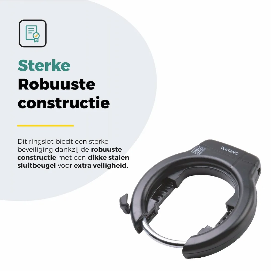 Voltano ART2 Ringslot XXL - Zwart