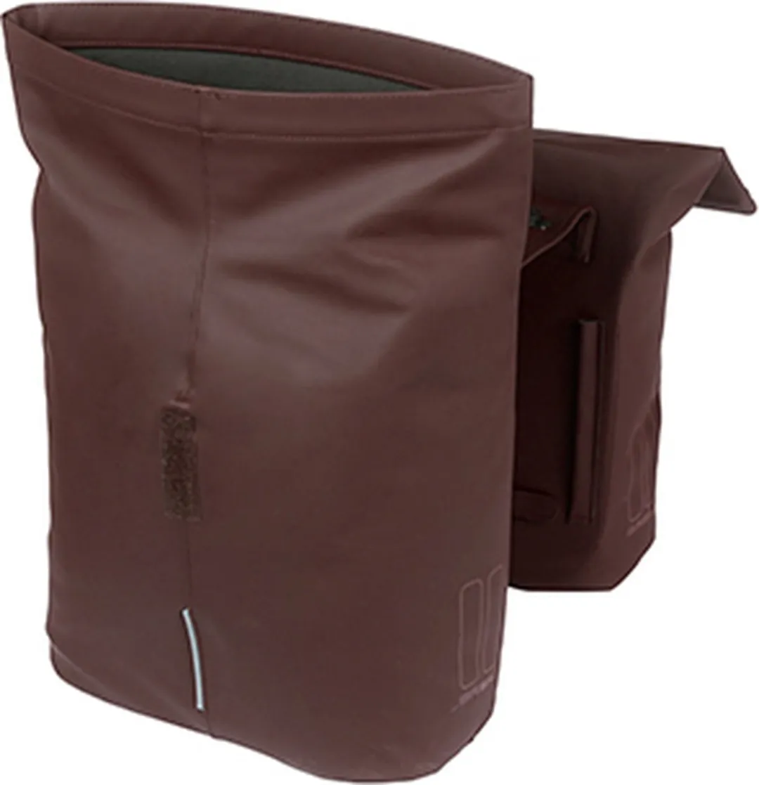 Basil City Dubbele Fietstas MIK 32L - Roasted Brown