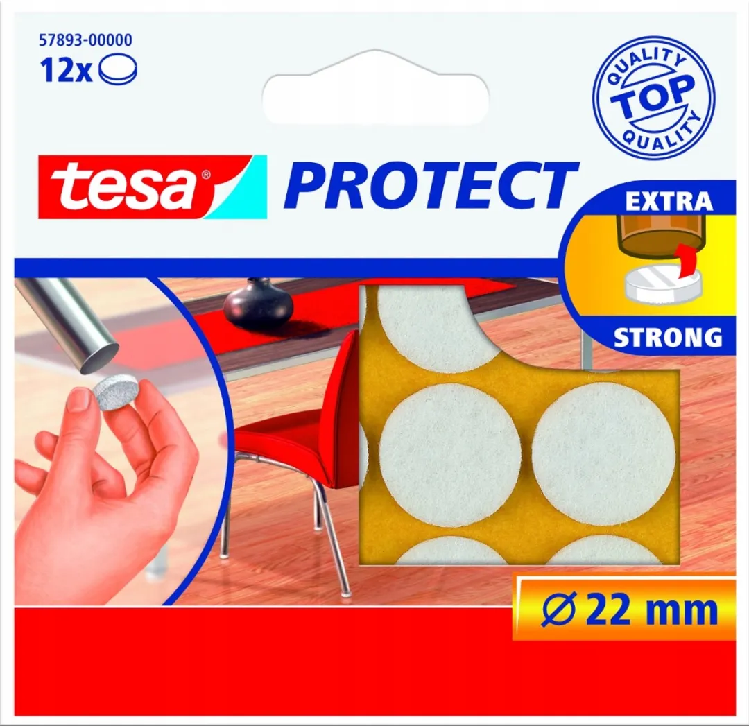 Tesa Protect Series Filten Pads 22mm - 3 Verpakkingen