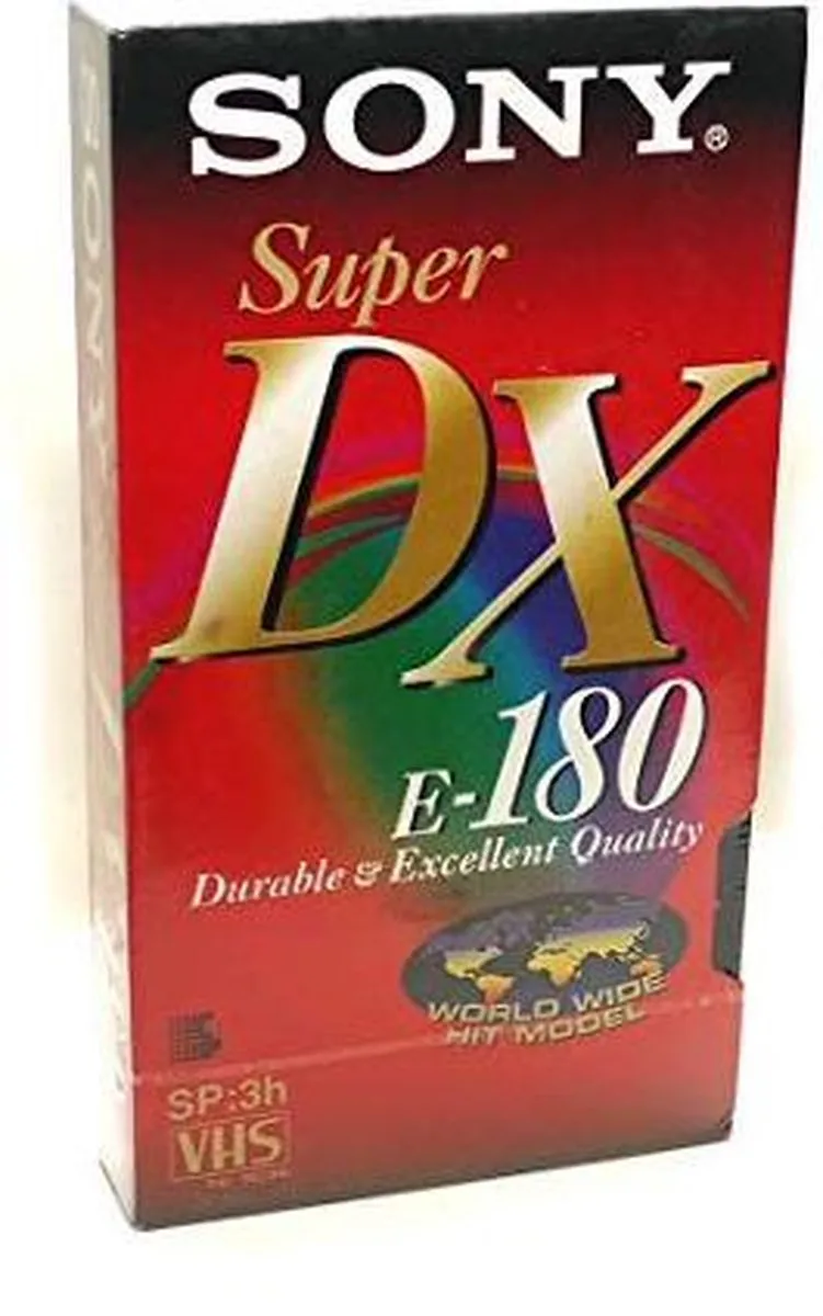 Sony Videotape DX 180 minuten