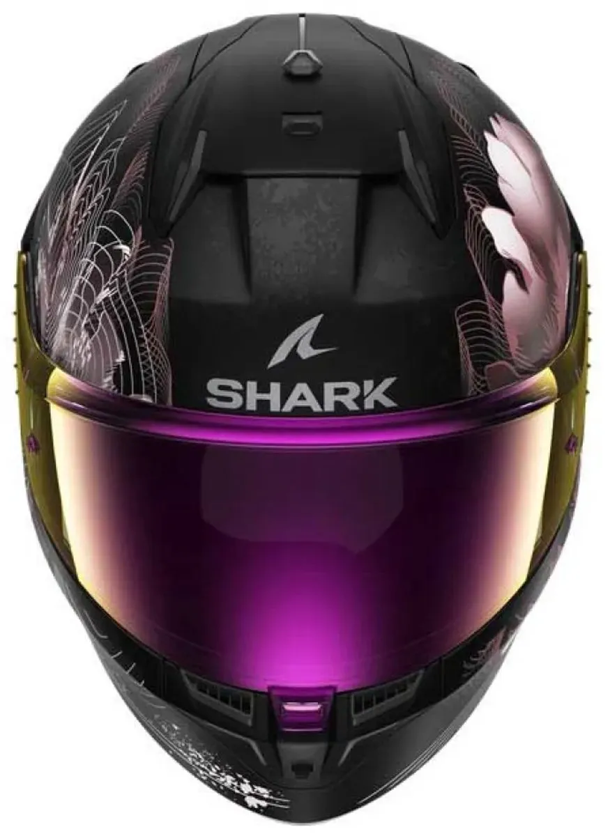Shark D-Skwal 3 Mayfer Integraalhelm - XS - Mat Zwart Roze