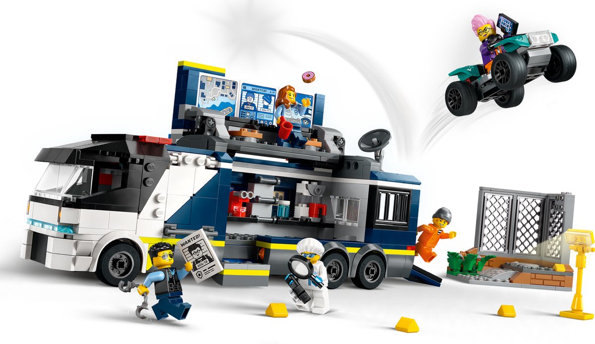 LEGO City Politielaboratorium in truck - 60418