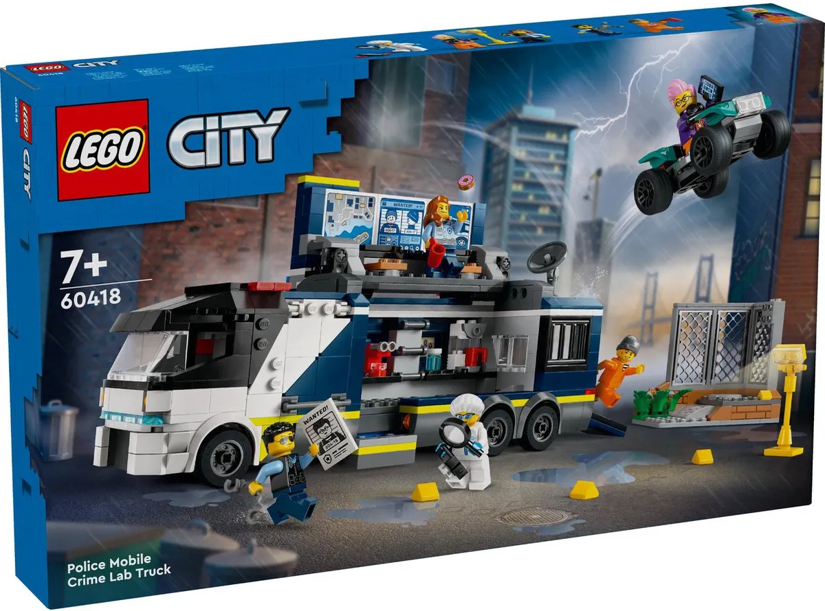 LEGO City Politielaboratorium in Truck 60418