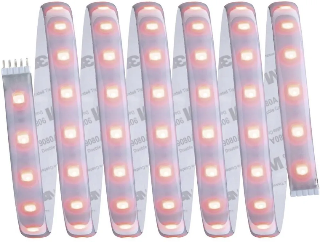 Paulmann LED-strip Uitbreidingsset 24V 2.5m Warmwit - Zilver
