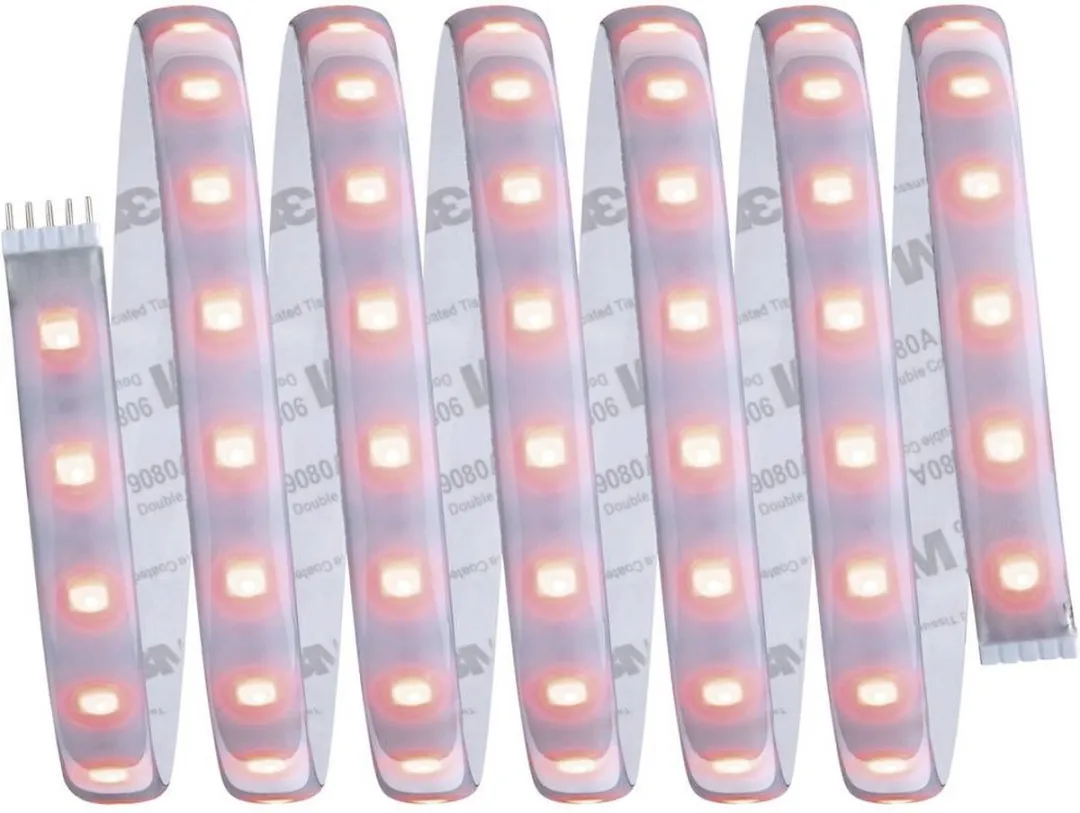 Paulmann LED-strip Uitbreidingsset 24V 2.5m Warmwit - Zilver