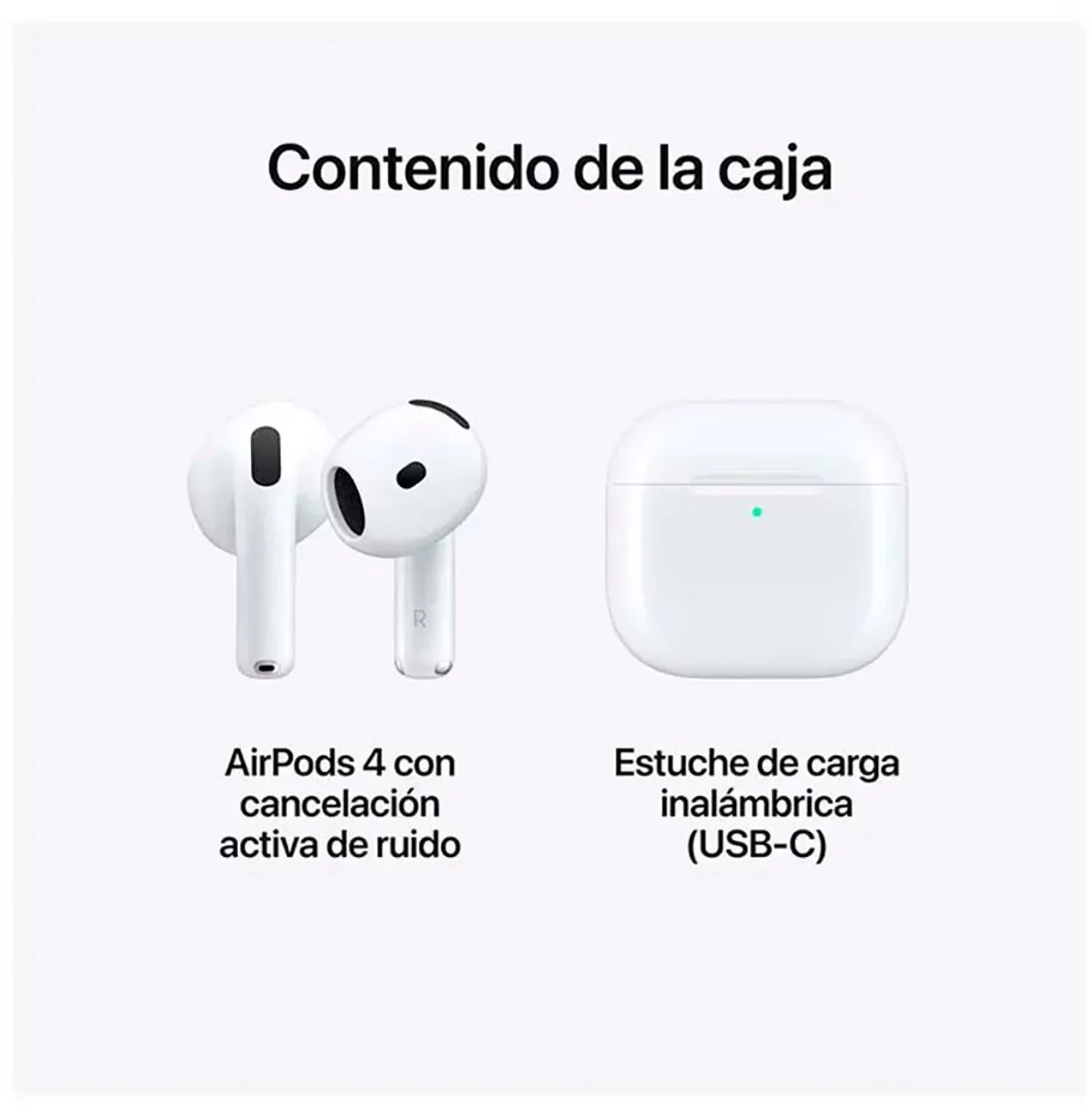 Apple AirPods 4 MXP93ZM/A - Actieve Ruisonderdrukking - Wit - afbeelding 6 van 6