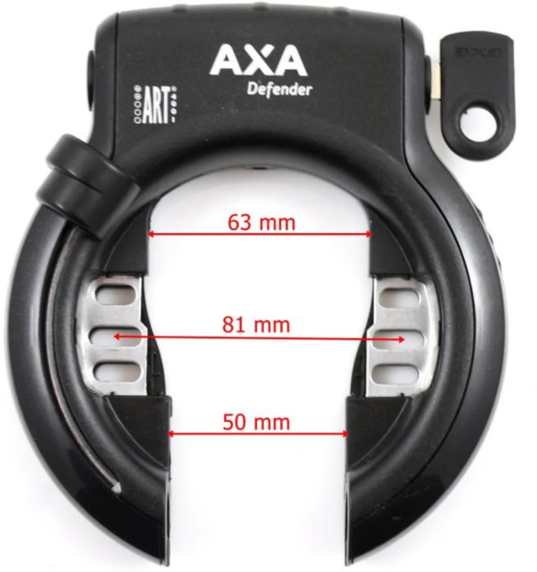 AXA Defender Ringslot ART 2 - Zwart