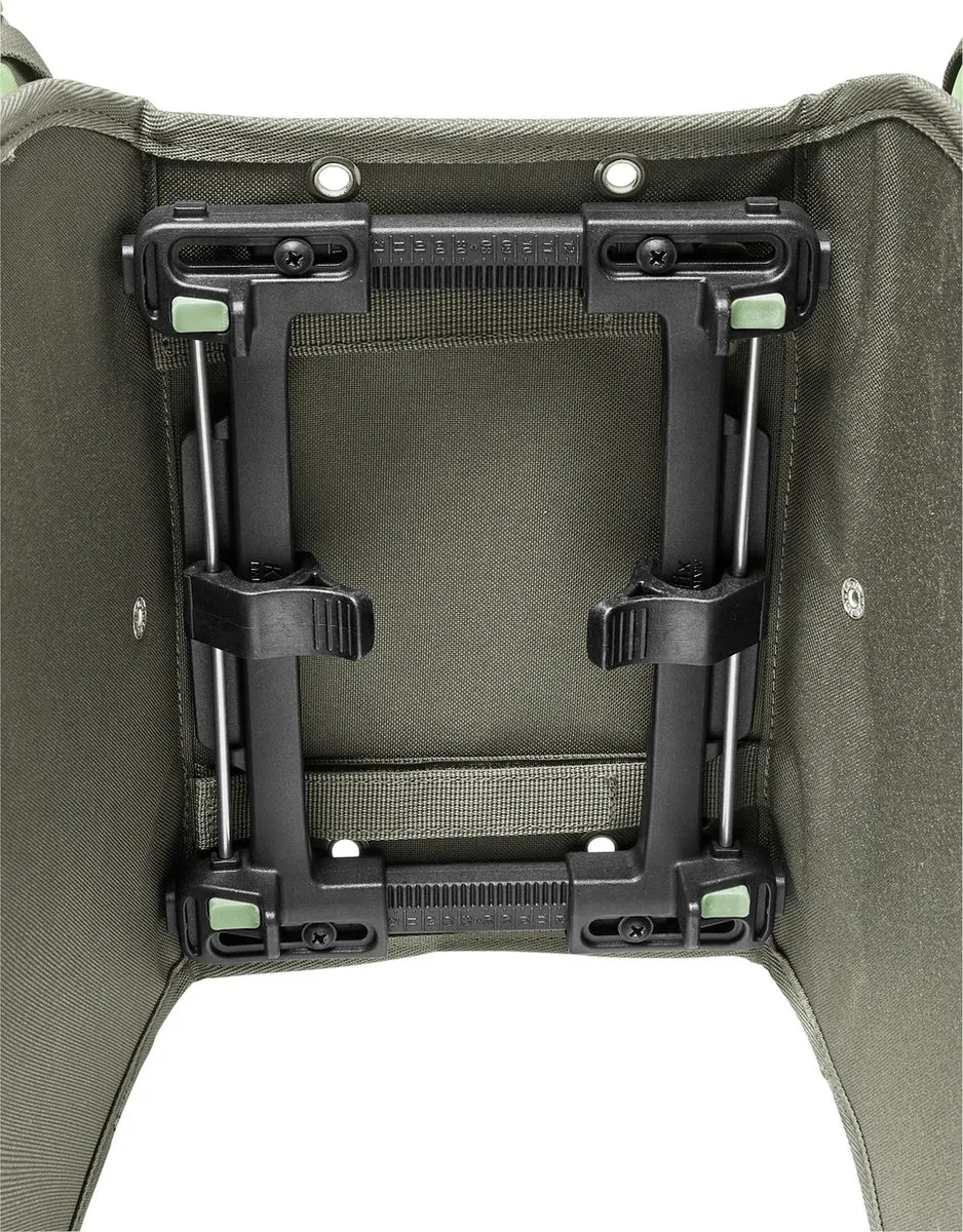 Vaude TwinShopper UniKlip 2 Fietstassen - 44L - Willow Green
