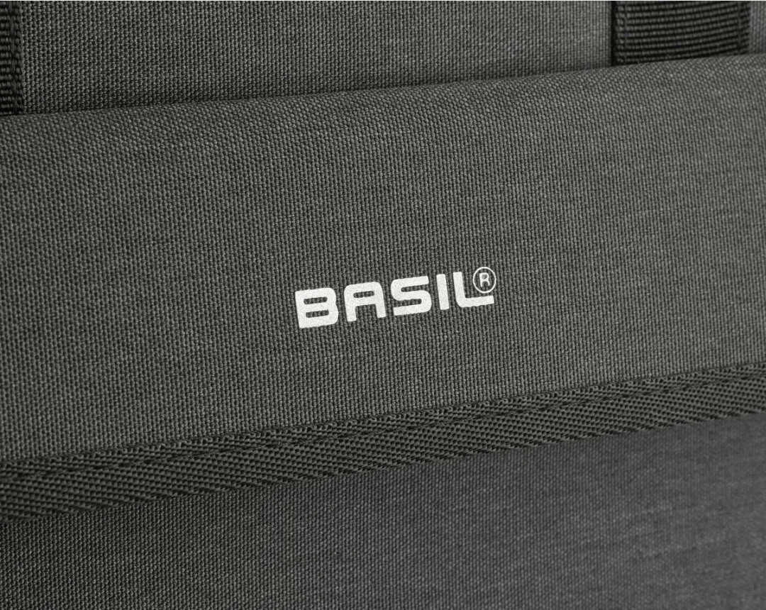 Basil Mira Fietsshopper 17L - Zwart