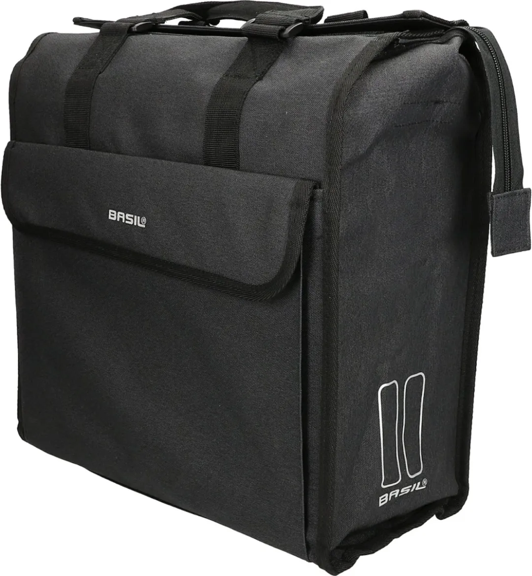 Basil Mira Fietsshopper 17L - Zwart