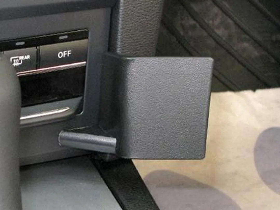Brodit Angled Mount 854460 - Mercedes E-Klasse Coupé/Convertible 200-2010 - Zwart