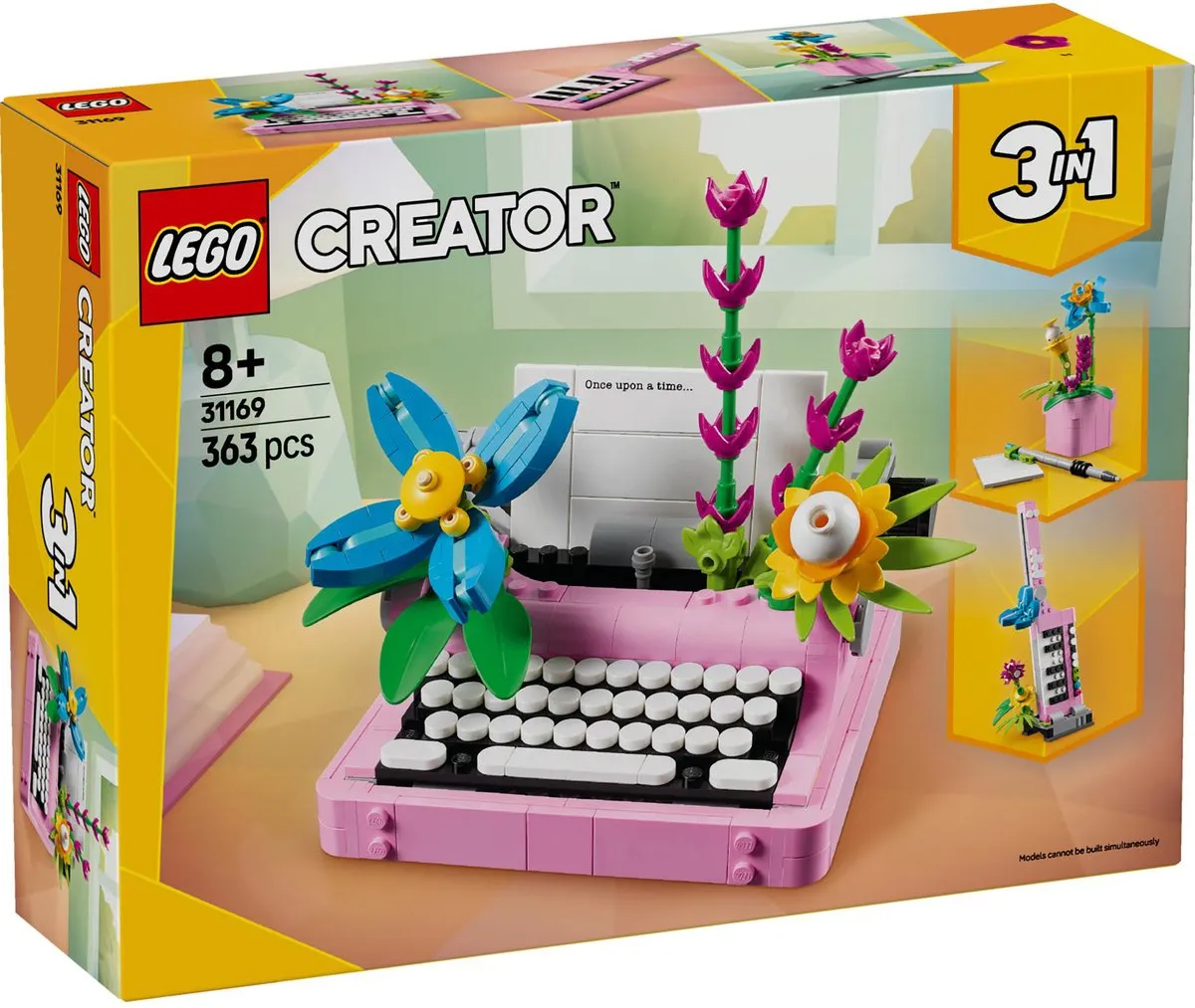 LEGO Creator 3in1 Typemachine 31169 - Meerkleurig