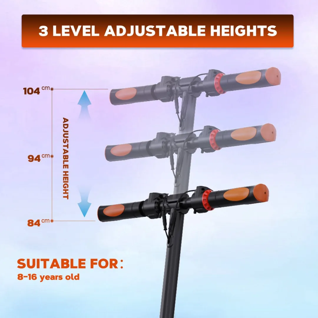 RCB Kinderstep Inklapbaar 25V 20km/u - 5.5" Oranje
