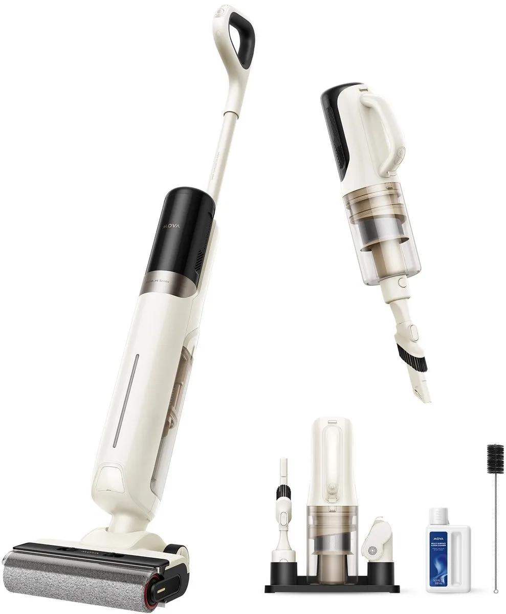 Mova K30 Mix Vloerreiniger - 18.000 Airwatts - Wit