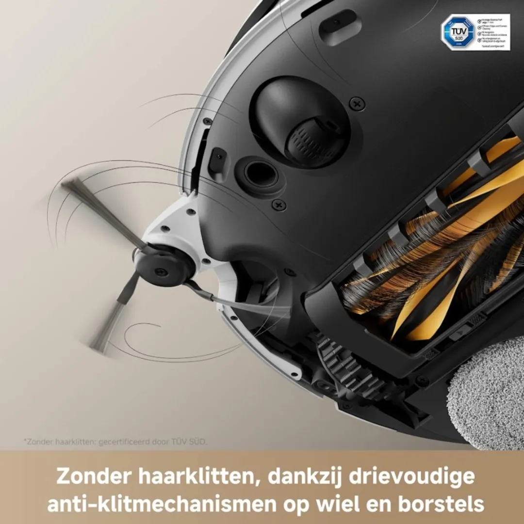 Mova V50 Ultra Complete Robotstofzuiger - 24.000 Pa - Zwart