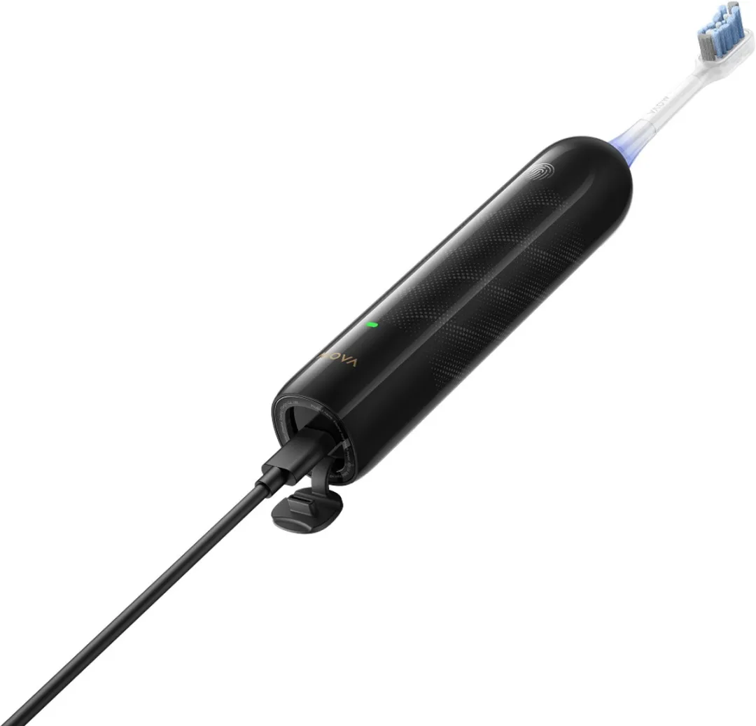 Mova Fresh Elektrische Tandenborstel - 3 Snelheden - Zwart