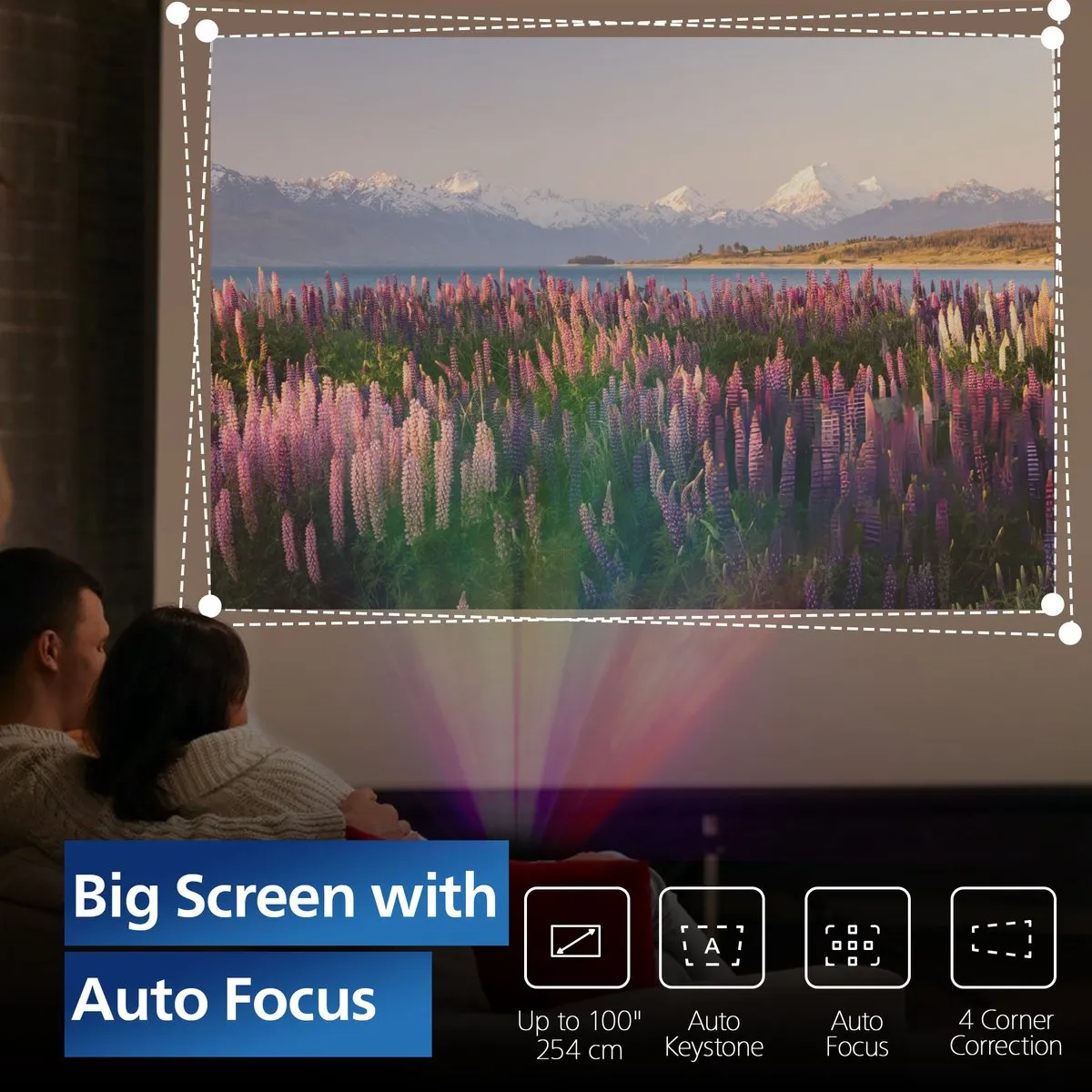 Philips NeoPix 450 NPX450/INT Projector 100" - Full HD - Zwart