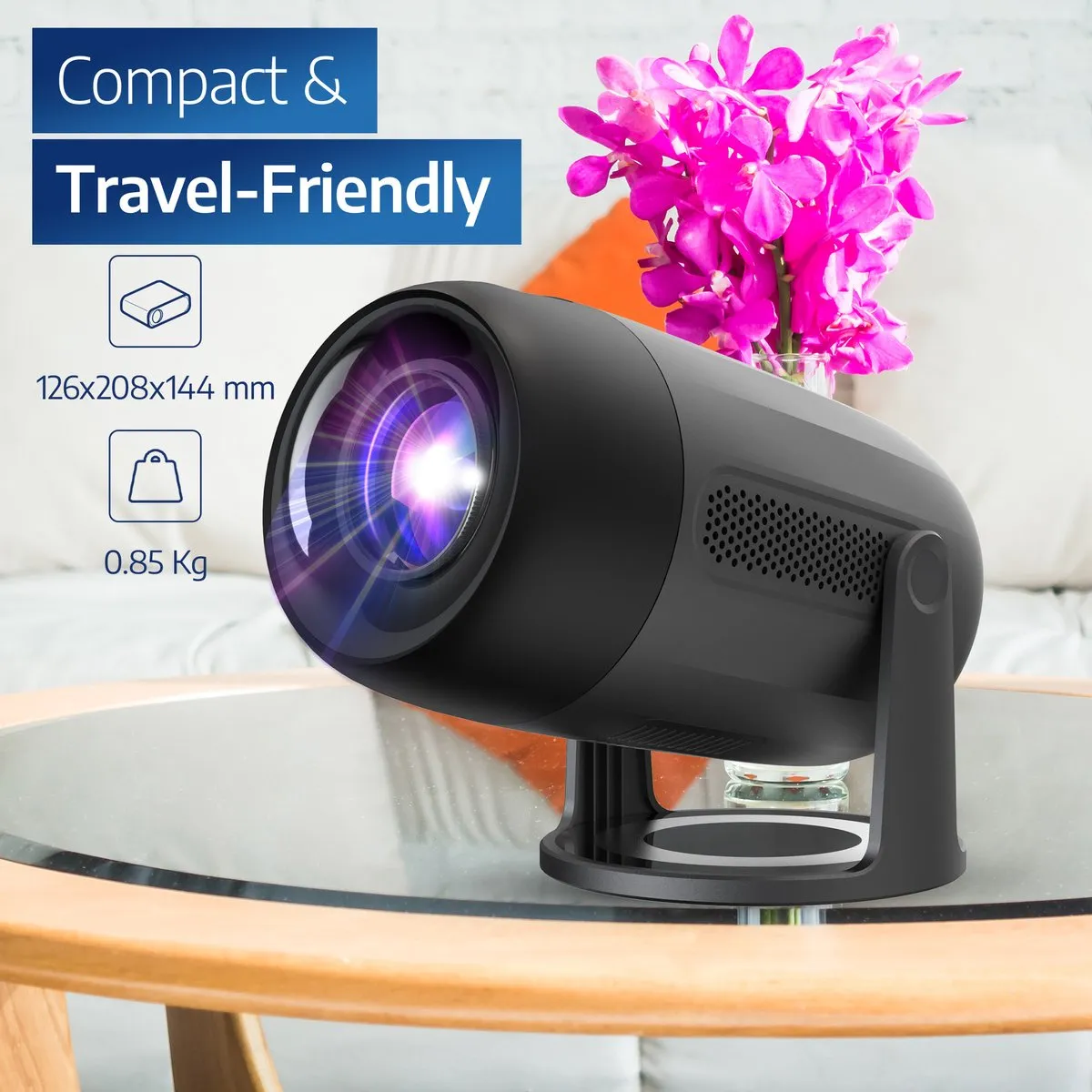 Philips NeoPix 150 NPX150/INT Projector 80" Full-HD - Zwart