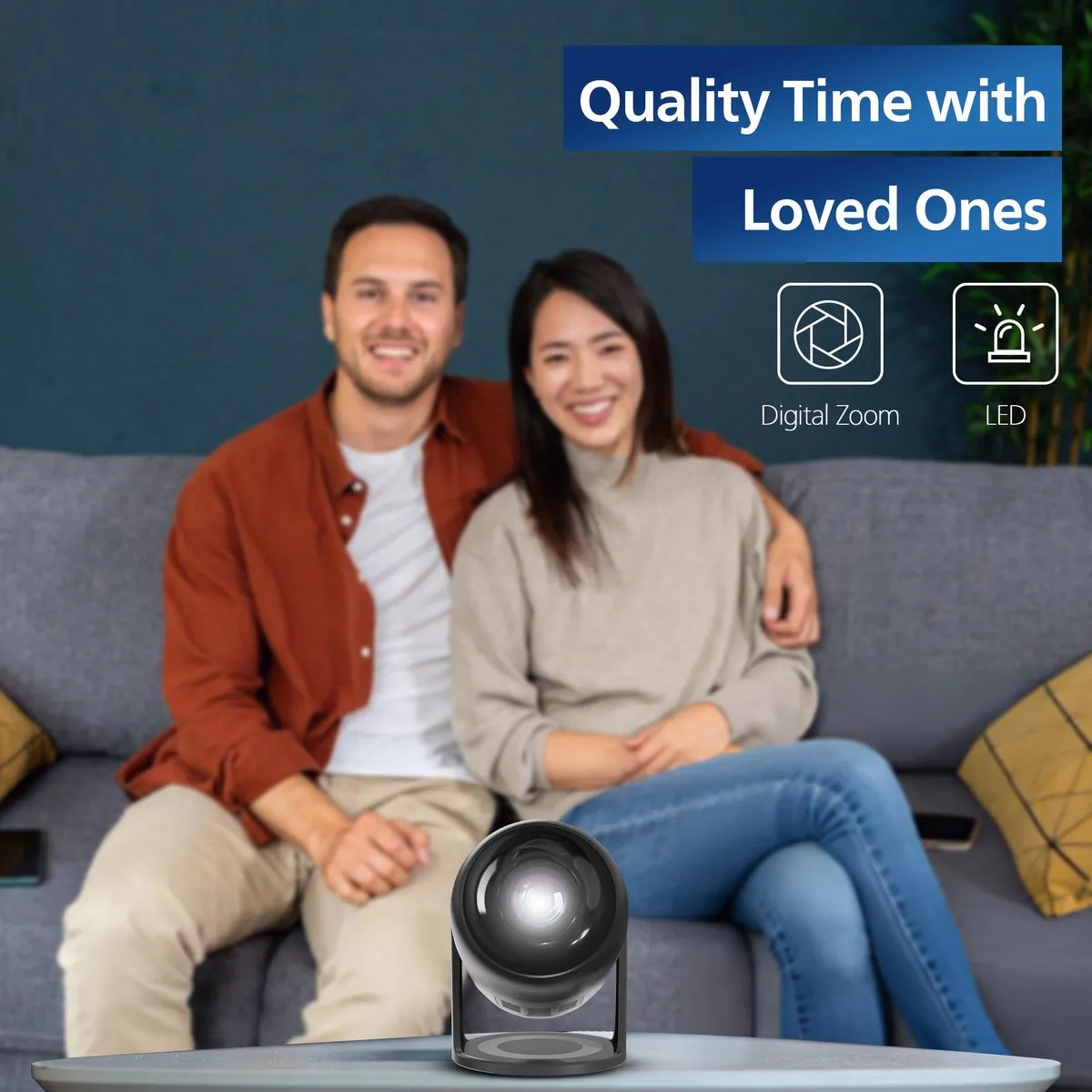 Philips NeoPix 150 NPX150/INT Projector 80" Full-HD - Zwart