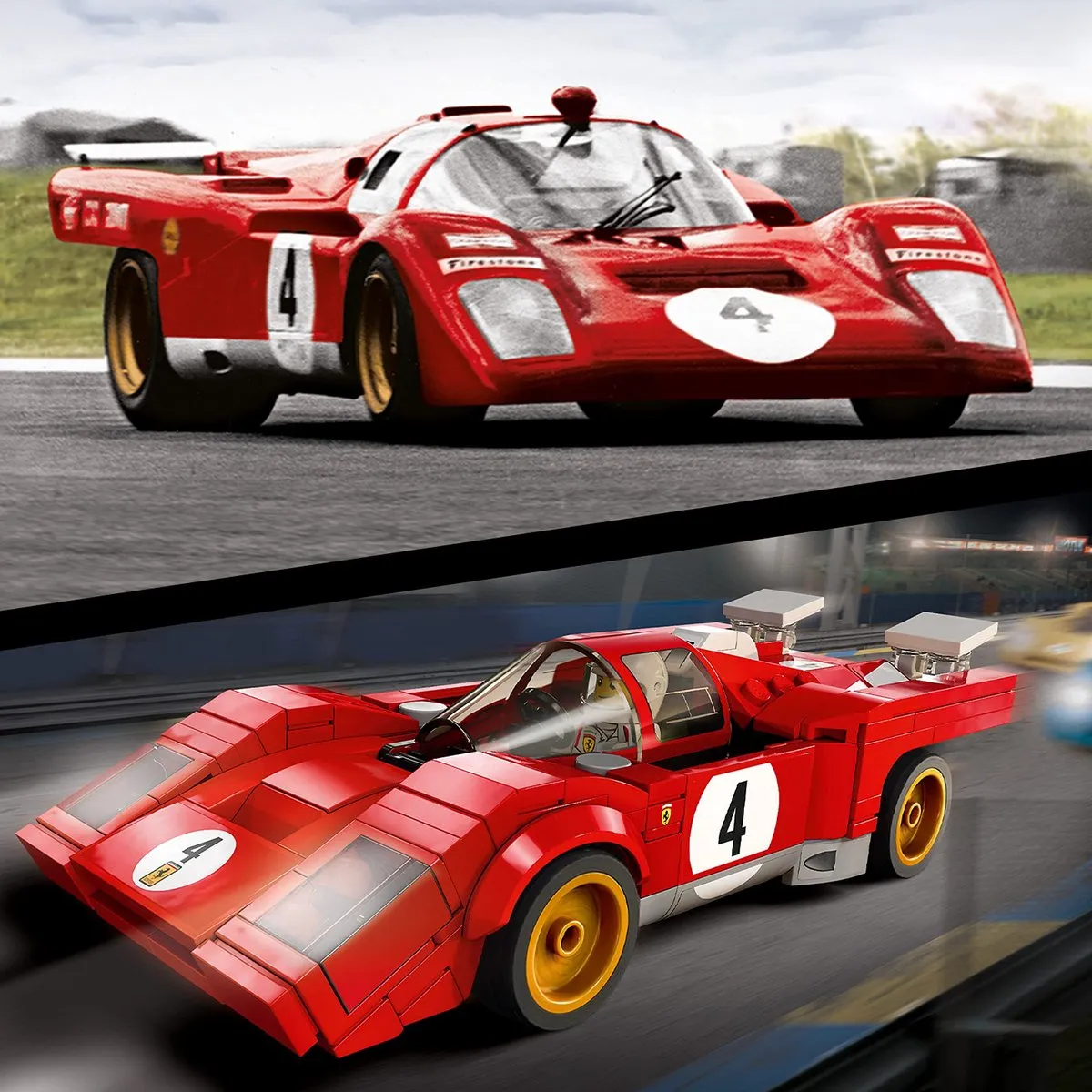 LEGO Speed Champions 1970 Ferrari 512 M 76906 - 291 Stukken - afbeelding 6 van 6