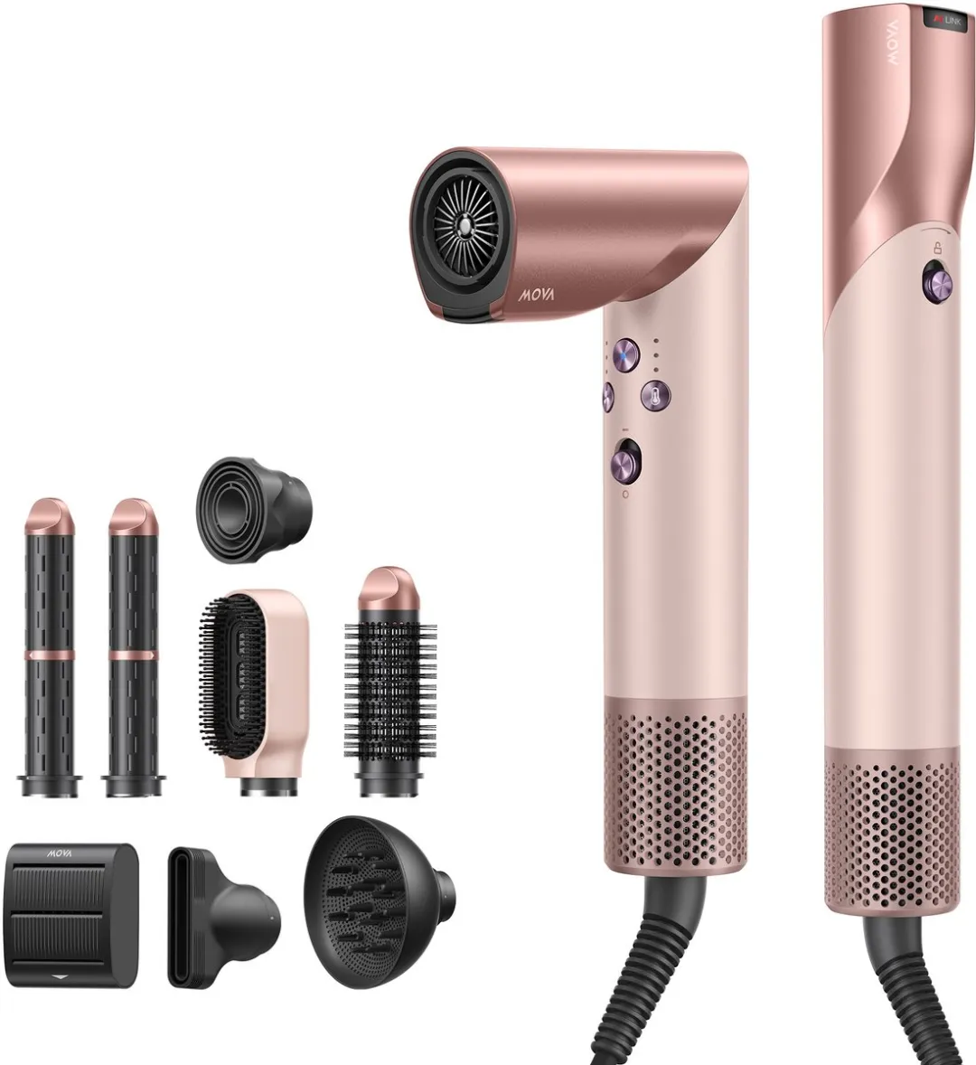 Mova Master 10 Multistyler 7-in-1 - Rose Gold