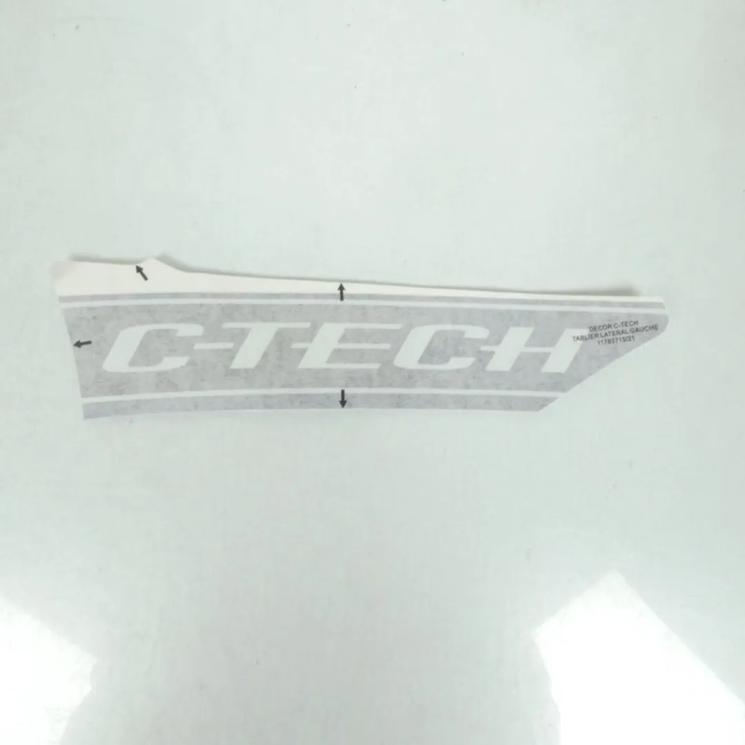 Peugeot 50 Jet Force C-Tech Autocollant Flanc AVG