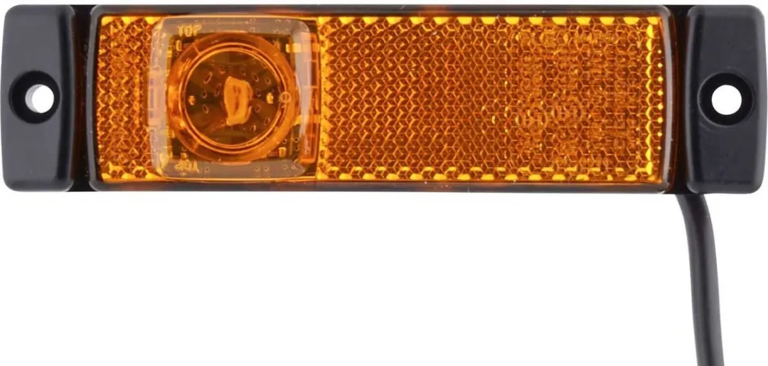 Hella Markeringslamp LED 24V - 130x32mm - Oranje