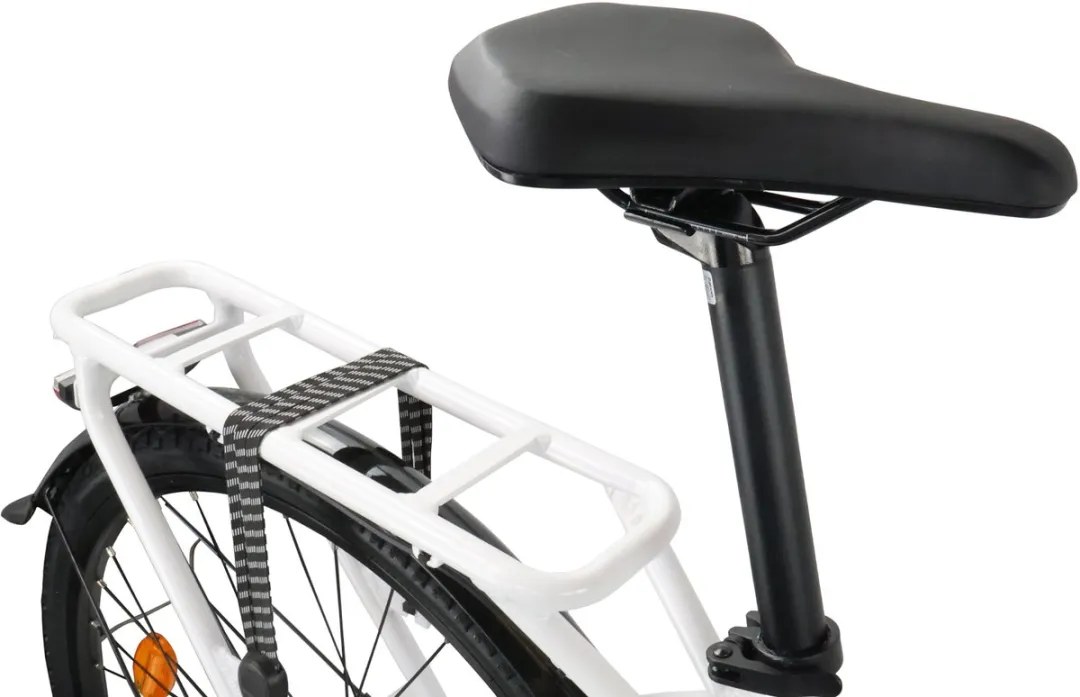 Sharp Urban Stadsfiets 28 inch - 470Wh - 7 Versnellingen - Zwart - afbeelding 6 van 6