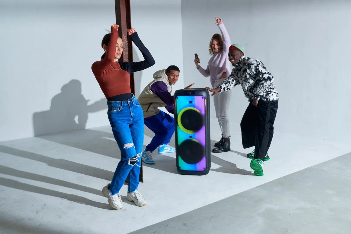 Salora PartySpeaker XXL1 1200W - Zwart - afbeelding 6 van 6