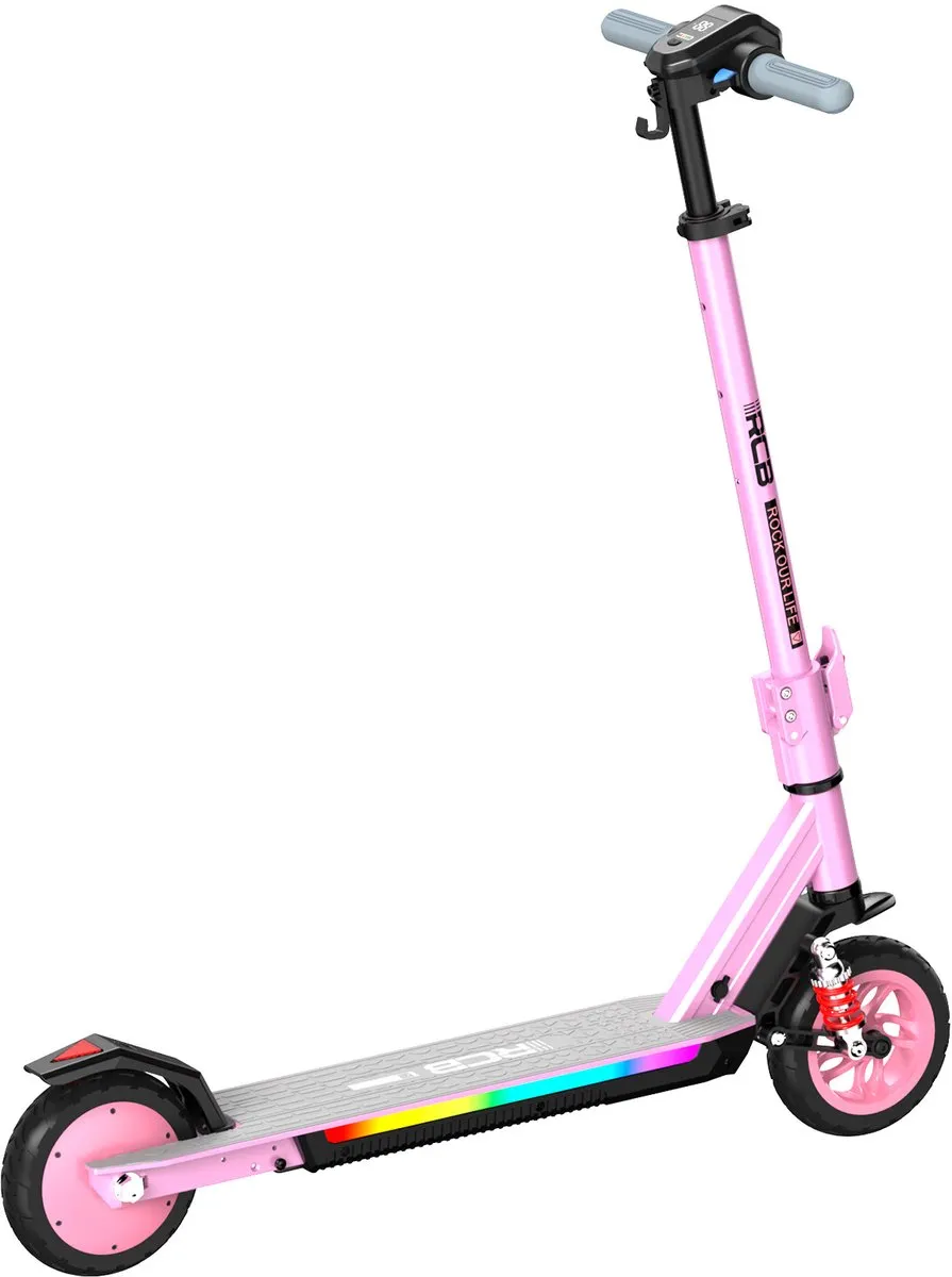 RCB R12Max Elektrische Kinderstep - 220W - 7 Inch - roze - afbeelding 6 van 6