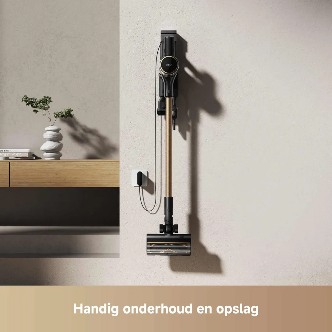 Mova S5 Sense Draadloze Stofzuiger - 190 Airwatts - Transparent - afbeelding 6 van 6