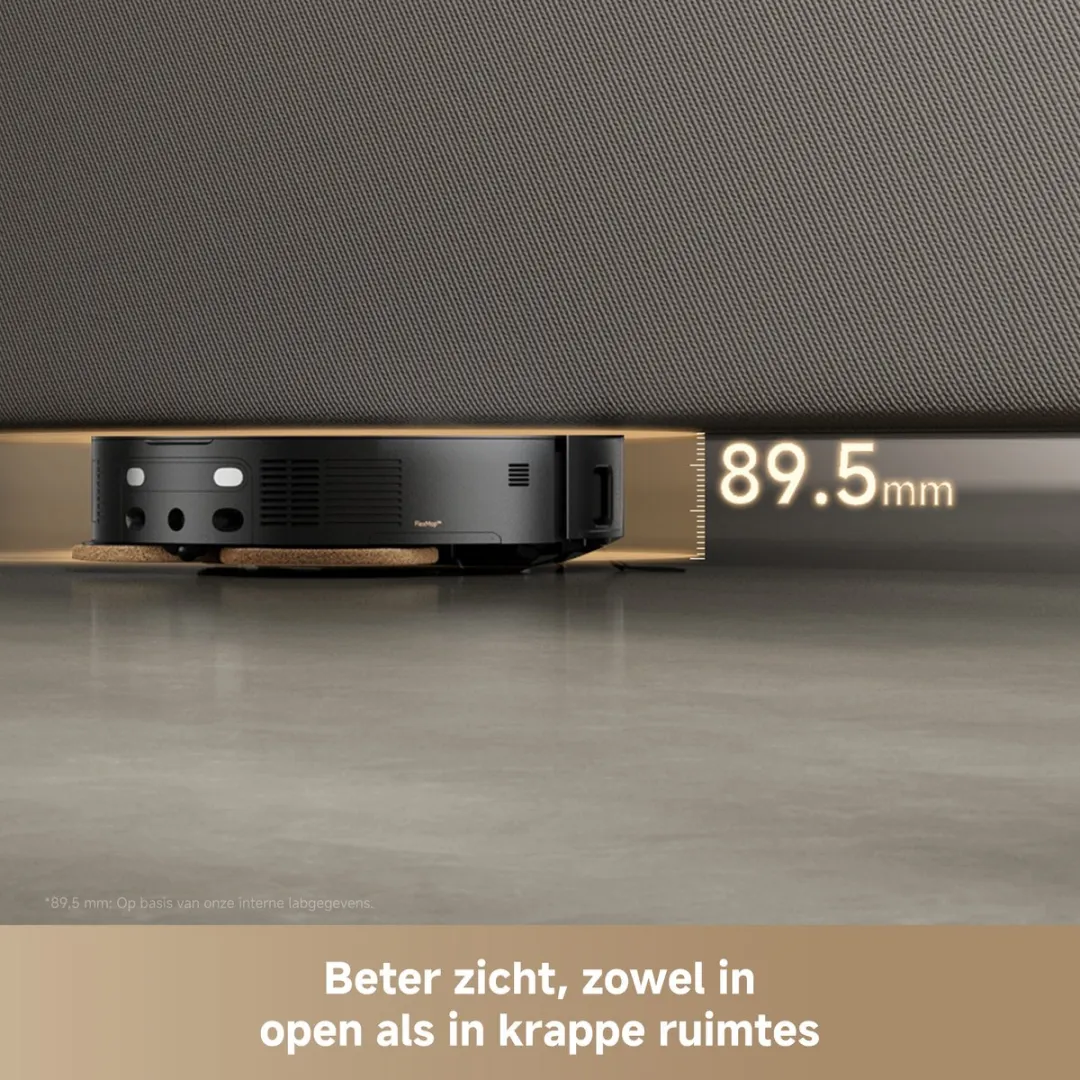 Mova Mobius V60 Robotstofzuiger 30.000Pa - Zwart