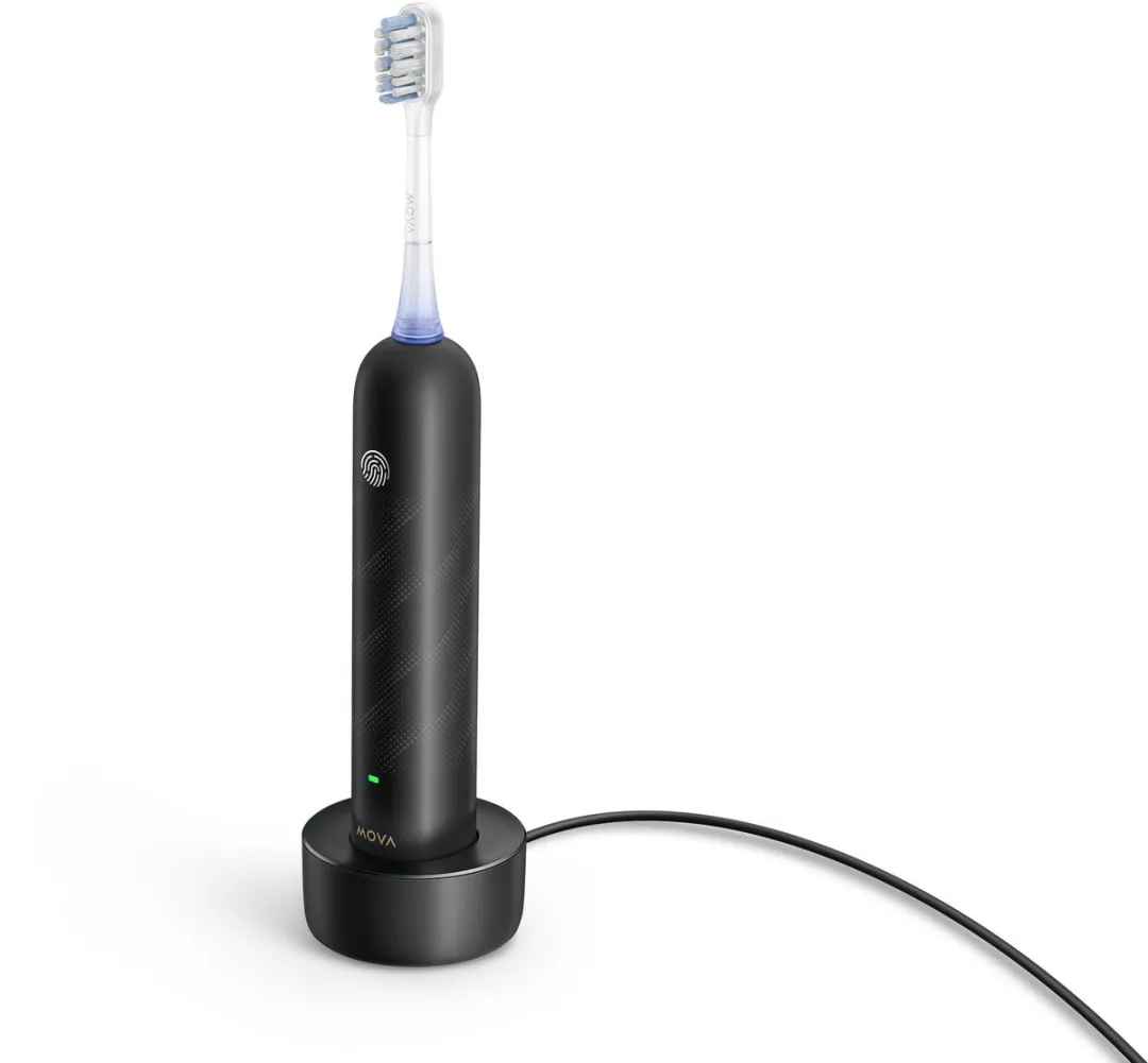 Mova Fresh Pro ATB15A Elektrische Tandenborstel - 3D Clean Tech - 30 dagen batterijduur - Zwart