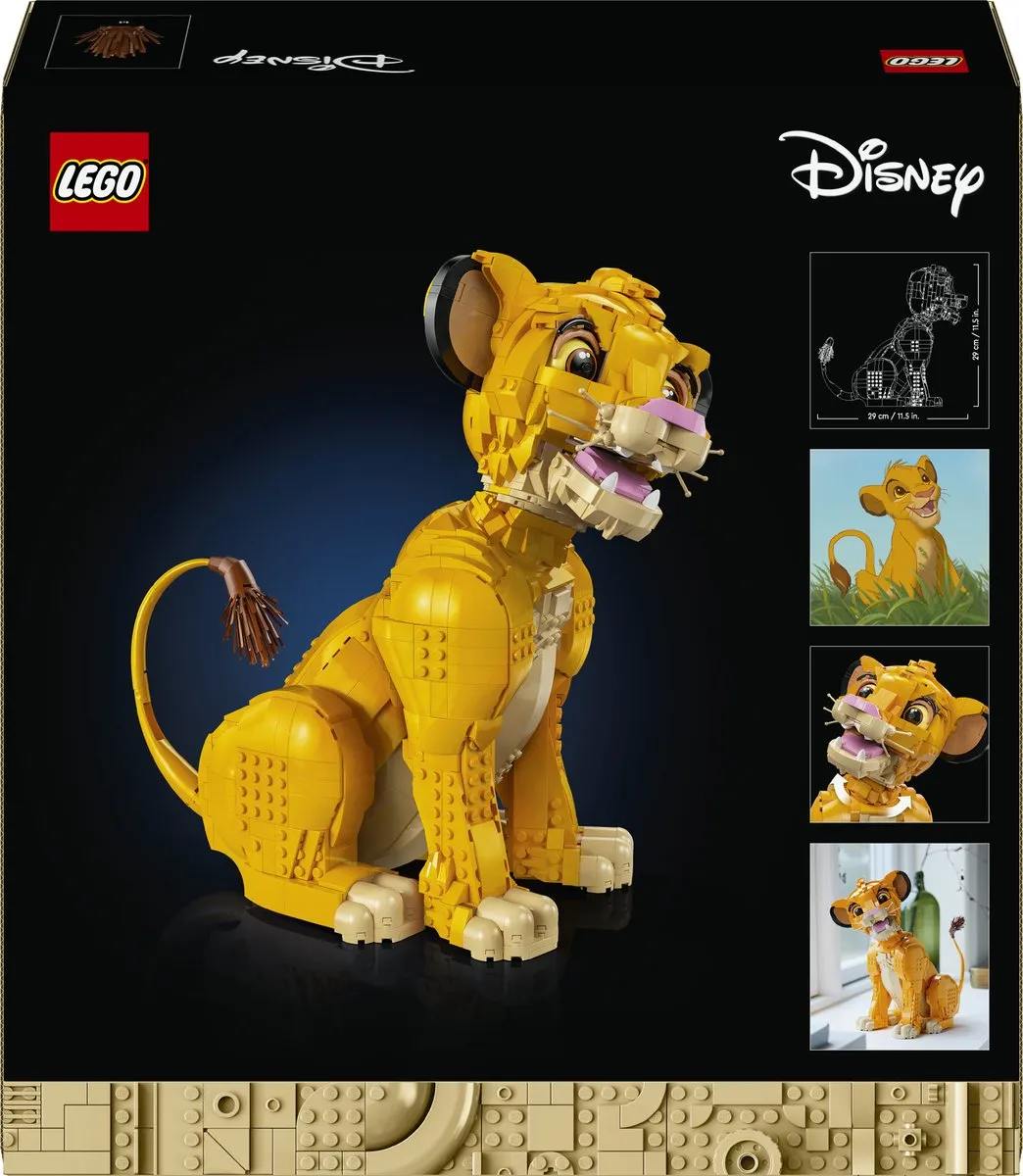 LEGO Disney Jonge Simba Leeuwenkoning 43247 - 1445 Stukken - afbeelding 6 van 6