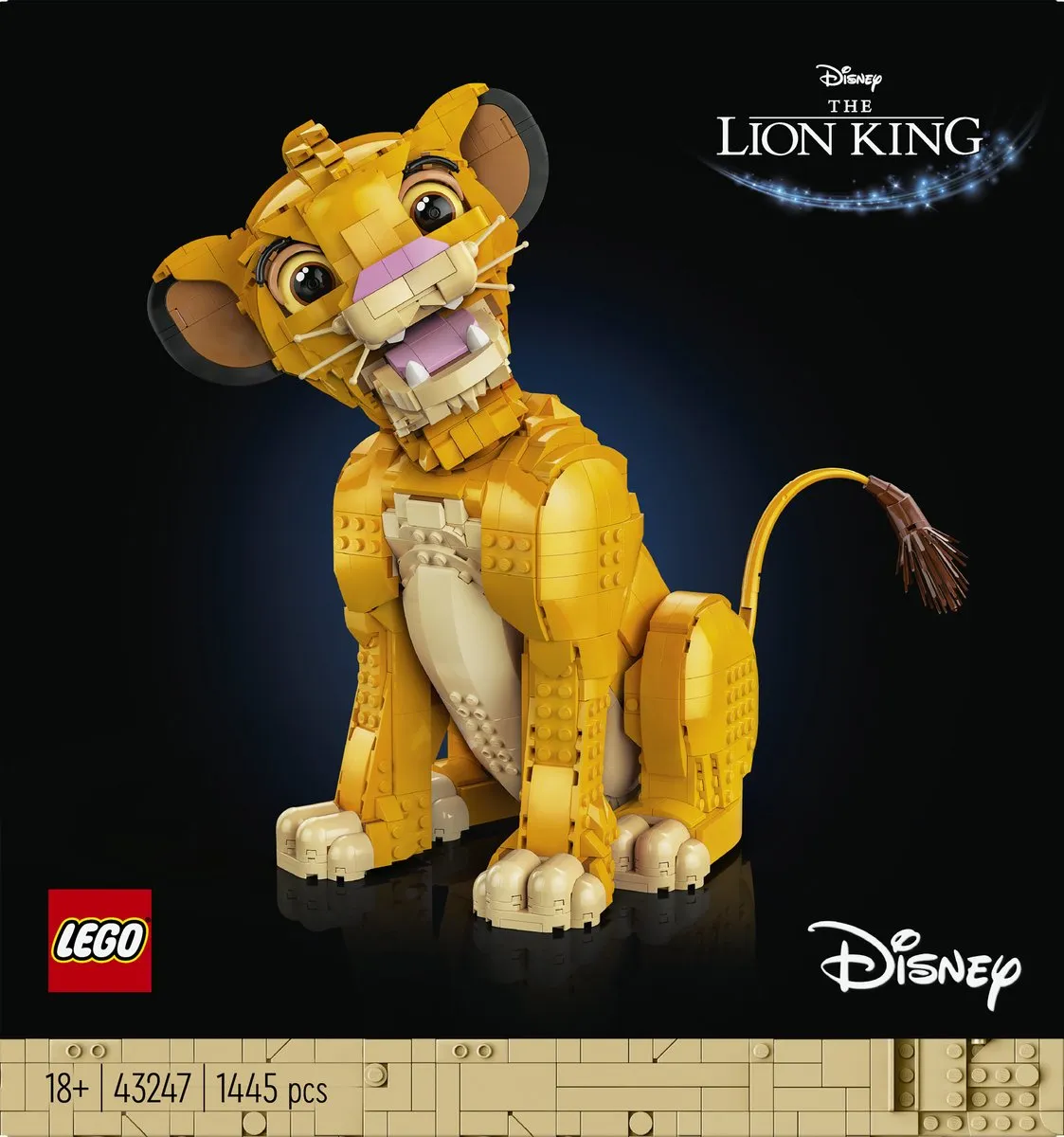 LEGO Disney Jonge Simba Leeuwenkoning 43247 - 1445 Stukken