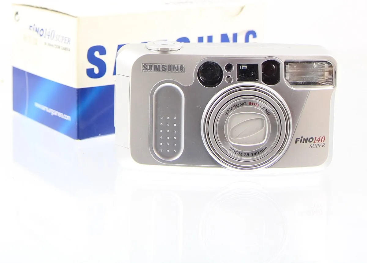 NOS in originele doos Samsung Fino 140 super point and shoot