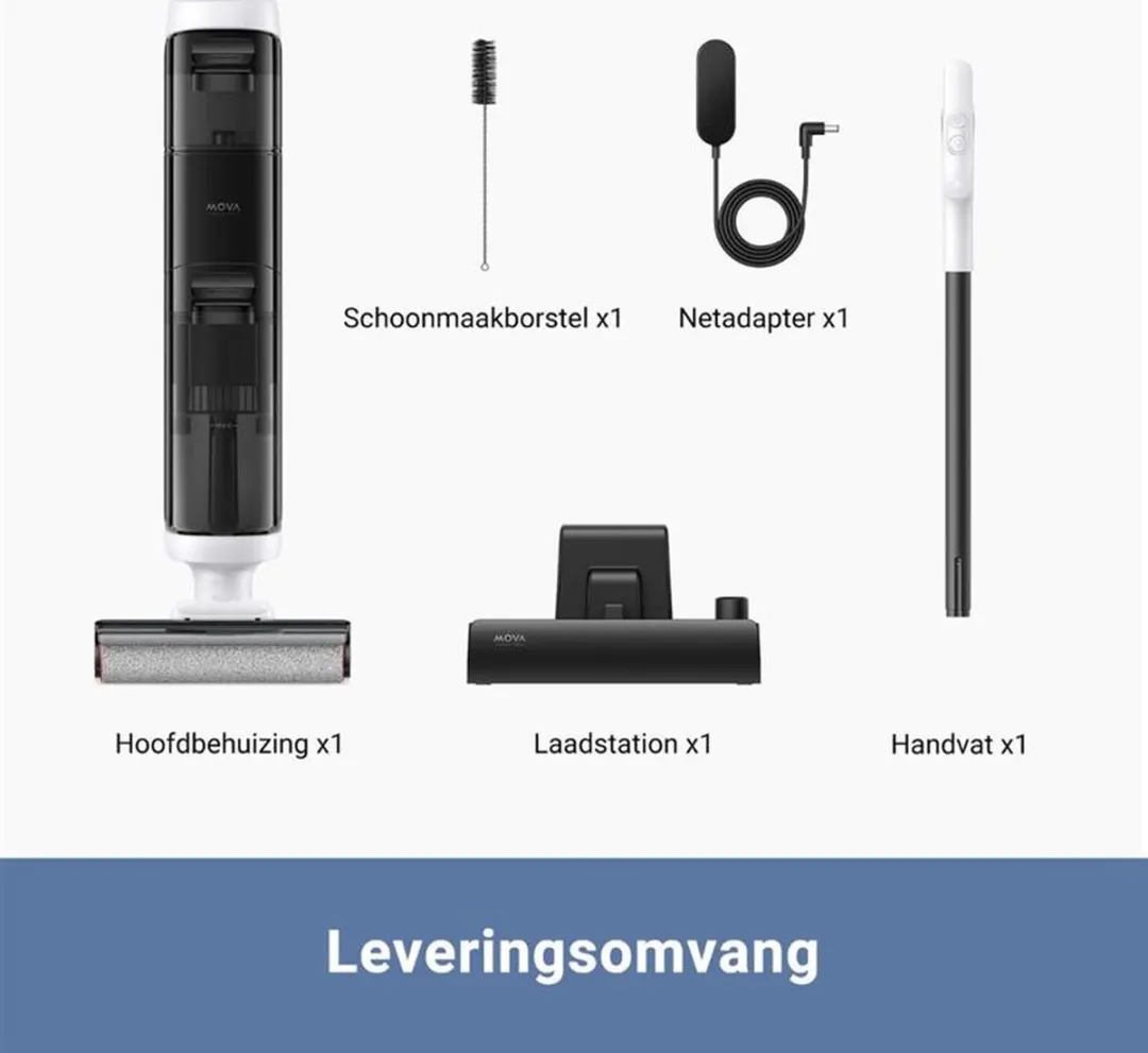Mova K20 Stofzuiger - 200W - Zwart