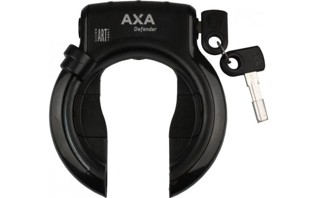 Axa Defender Ringslot 140cm - Mat Zwart